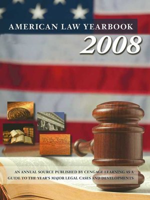 cover image of American Law Yearbook 2008